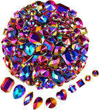 1200 Pcs AB Rhinestones for Bedazzling, Rainbow Effect Craft Gems for Crafting by Unknown