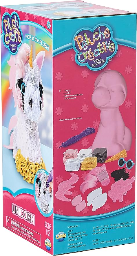 THE ORB FACTORY LIMITED 10027964 Plush Craft 3D Unicorn - Image 2