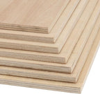 20 PCS 6x6 Inch Basswood Sheets, 1/4 Thick Unfinished Plywood Sheet, Wooden - Image 3