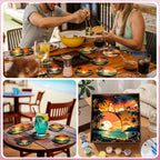 Reallnaive 8 Pcs Beach Paint by Numbers Kit - Image 6