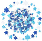 Coopay Glitter Snowflake Foam Stickers Self-Adhesive Snowflake Stickers Decals - Image 5