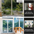 Coavas Window Privacy Film Daytime See Out Not in, 86% UV Blocking Heat Control - Image 3