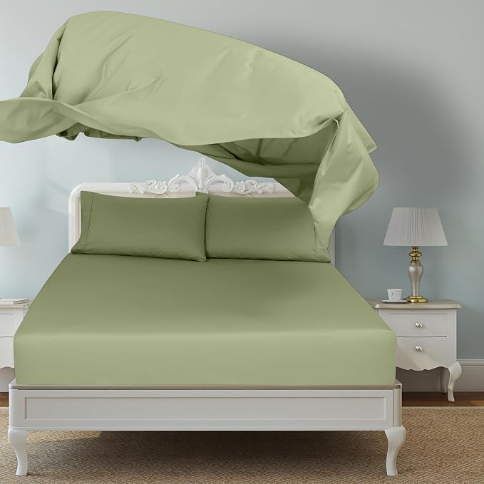 Royale Linens Queen Flat Sheet - Image 8