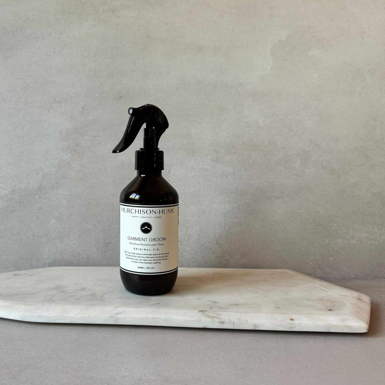 Murchison-Hume Garment Groom Fabric Freshener, Air Freshener, Odor Fighter, Laundry Treatment and Stain Remover, Original Fig