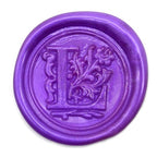 Initial Alphabet Wax Sealing Stamps, Brass Head Wooden Handle, - Image 2