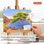 Shuttle 34-Pack Art Canvas for Painting, 5x7/8x10/9x12/11x14 Inch 100% Cotton - Image 4