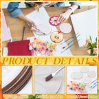 Reallnaive 8 Pcs Fruit Paint by Numbers Kit - Image 4