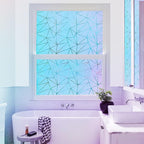 Coavas Rainbow Window Privacy Film, Frosted Glass Static Cling, Decorative - Image 9