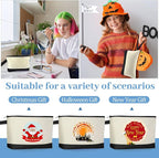 Silkfly 48 Pcs Cotton Canvas Makeup Bags Cosmetic Zipper Bags 10.2 x 5.5 x 2'' - Image 7