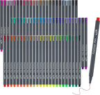 Vanstek 72 Colors Journal Planner Colored Pens, Fineliner Pens by Vanstek