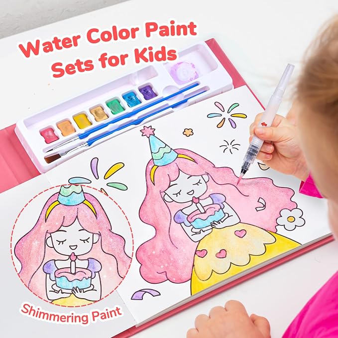 JoyCat Paint with Water Coloring Books - Image 5
