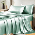CozyLux Satin Sheets Queen Size Bed Set by CozyLux