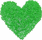 6000 Pcs Beads Fuse Beads - 5mm Green Melting Beads by Yowamho