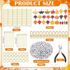 CraftyDream 558 Pcs Fall Charms - Image 2