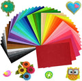 40 Pcs Soft Felt Fabric Sheet 8" x 12" Assorted Color Felt Fabric Sheets by Bringsparkletoeverydaylife