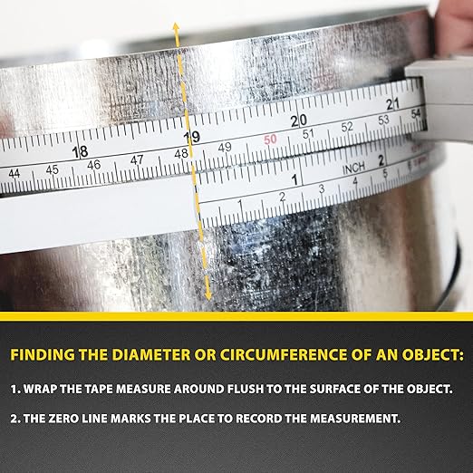Perfect Pi Diameter Circumference Tape Measure - Image 3