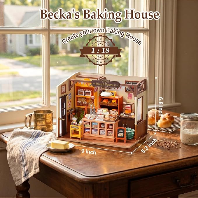 Rolife Miniature House Kit for Beginners-1:20 DIY Miniature Dollhouse Kit - Image 2