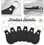 Taiyin 30 Pcs Leather Key Fob Kit - Image 3