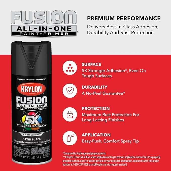 Krylon Rust Preventative Spray Paint, Vintage Gray, 12 oz K02726007-1 Each - Image 7