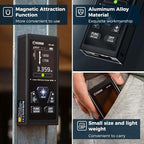 CIGMAN Dual Laser Distance Meter 393ft/120M Bilateral Laser Measurement Tool - Image 7