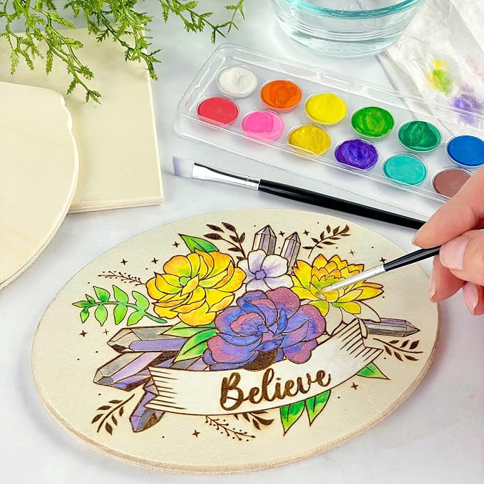 ArtSkills Wood Burning Kit for Beginners, Deluxe Pyrography Wood Engraving Art - Image 6