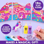 Made By Me Paint & Create Window Art Worlds Unicorn Kit – DIY Suncatcher Kit - Image 2