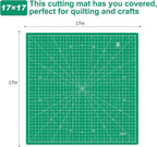 Headley Tools 17"x17" Rotating Cutting Mat, Self Healing Mat - Image 3