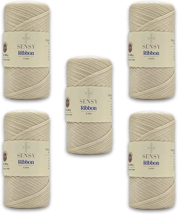 5 Skeins of Sensy Premium 4mm by SSENSY