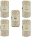 5 Skeins of Sensy Premium 4mm by SSENSY