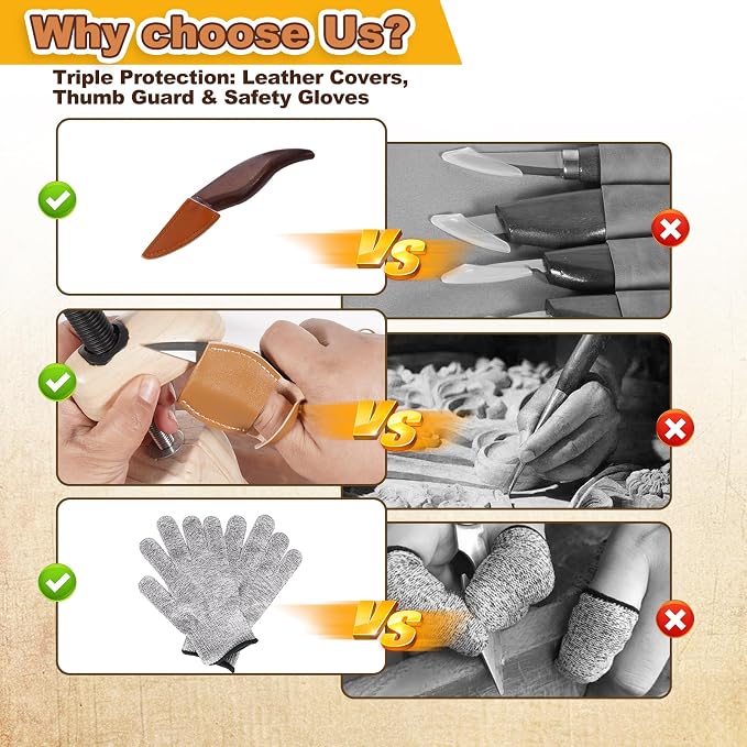 Premium Professional Wood Carving Kit - Image 5