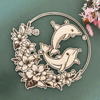 Sea Animal Stencils Reusable Turtle Shell Fish Stencil Jellyfish Octopus - Image 7