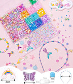 MiuCo Bracelet Making Kit for Kids Girls - Image 4