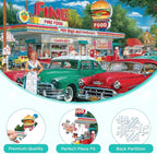 500 Pieces Jigsaw Puzzles, Retro Style 500 piece Puzzles - Image 3