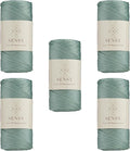 5 Skeins of Sensy Premium 2mm 251 Yards Polyester Rope 100% Polypropylene Cord by SSENSY