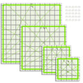 Quilting Rulers, Acrylic Quilt Ruler, 4 Square Fabric Cutting Ruler, Quilting by BSGOGO