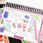 Tmtains 32 Sheets Japanese Manga Style Sticker Book 500+Pcs Heisei Retro - Image 7