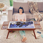 Puzzle Board 1500 Pieces, 34.3”x 26.5” Jigsaw Puzzle Table by Unknown
