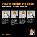Fiskars 45mm Rotary Blade 2-Pack, Replacement Blades - Image 9