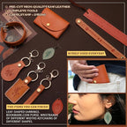 Leather Crafting Kit: Leather Working Tools and Supplies - Image 4