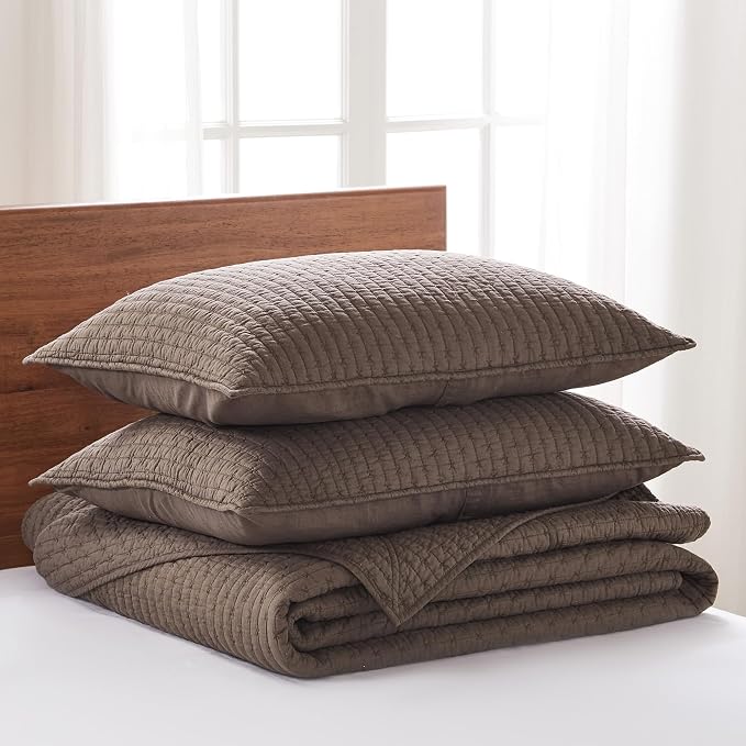 Levtex Home Cross Stitch Reversible Twin Bedspread Set - Image 3