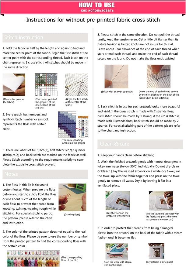 Redxing Counted Cross Stitch Kit - Image 7