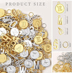 LEOBRO Letter Charms, Jewelry Making Supplies, - Image 2