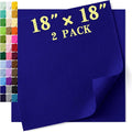 Felt Fabric Sheet 18 x 18 Inch, 1.6mm Thick | Soft and Flexible Nonwoven by MIGLORIA