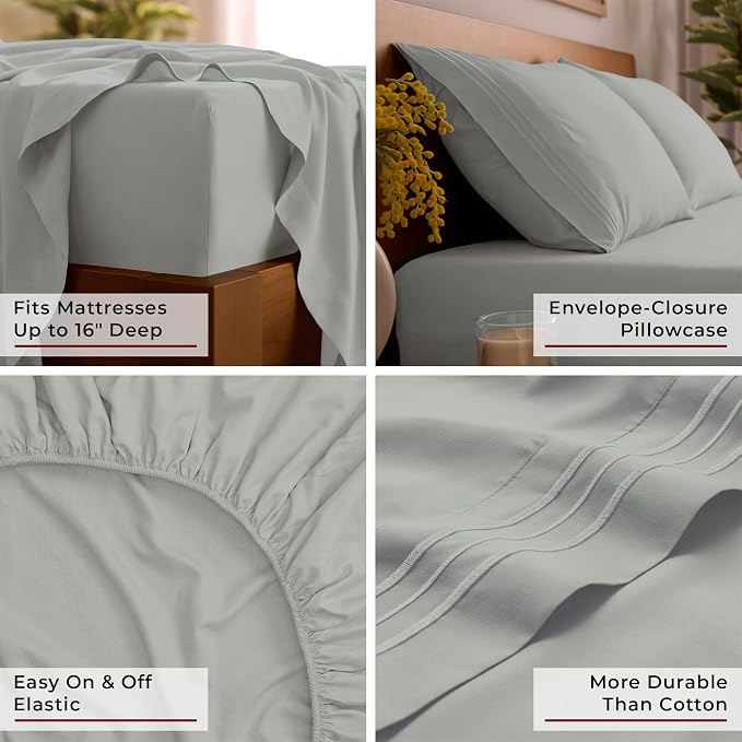 Mellanni Queen Sheets Set - Image 5