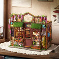 DIY Miniature Dollhouse Kit, 1:24 Scale Wooden 3D Puzzle Model Building Set by ESTUSR