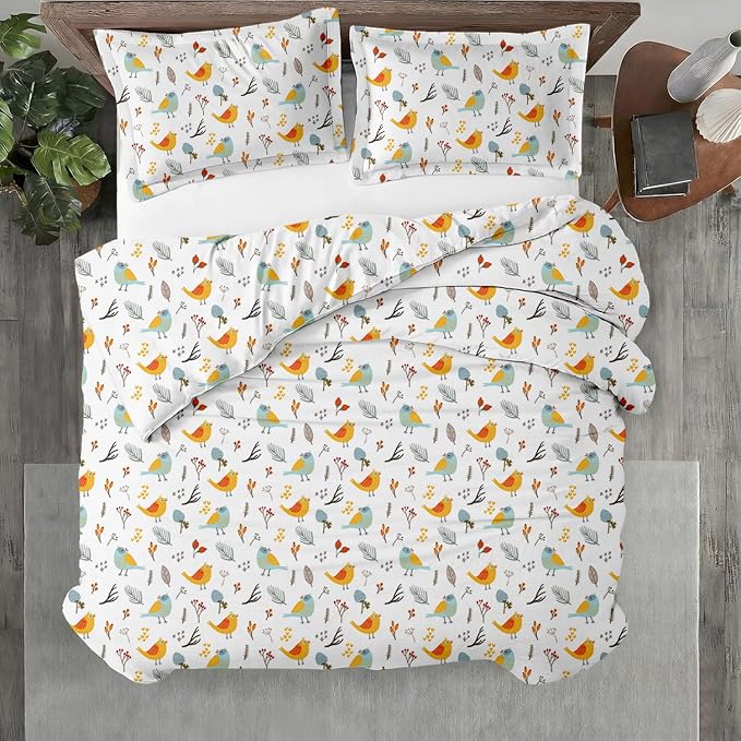 Kotton Culture 120"x120" 3 Pc Super King Plus/Super Oversize King Duvet Cover by KottonCulture