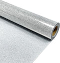 Silver Glitter Heat Transfer Vinyl 12" x 5 ft HTV by MerryMade