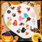 352 Pcs Assorted Charms for Jewelry Making, Mixed Enamel KC Gold Alloy Letter - Image 3
