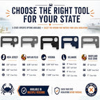 Crab Measurement Tool for Crabs and Clams | New Jersey Regulation 3.5" Soft - Image 6