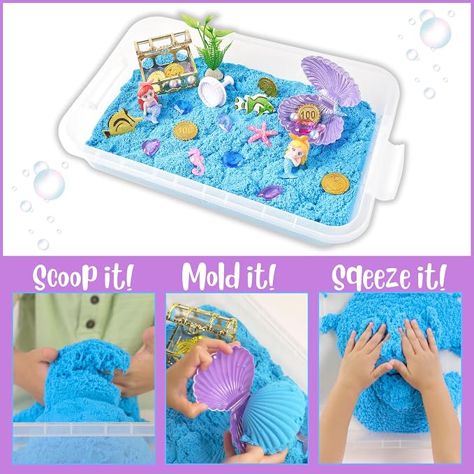 38 PCS Mermaid Sensory Bin - Image 4